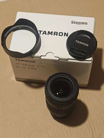 Tamron 17-50mm F/4 Di III VXD Lens for Sony E mount (A068)