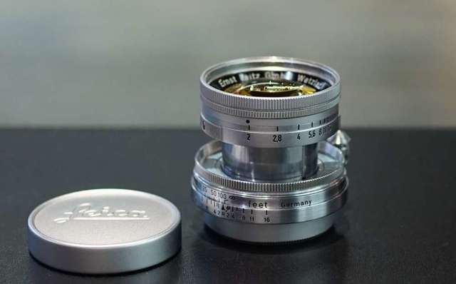 Leica Summicron 50mm f2 ltm radioactive lens