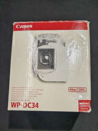 Canon WP-DC34 潛水防水殼 for G11 / G12