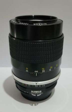 Nikon FX 135mm F2.8 Lens 98% New