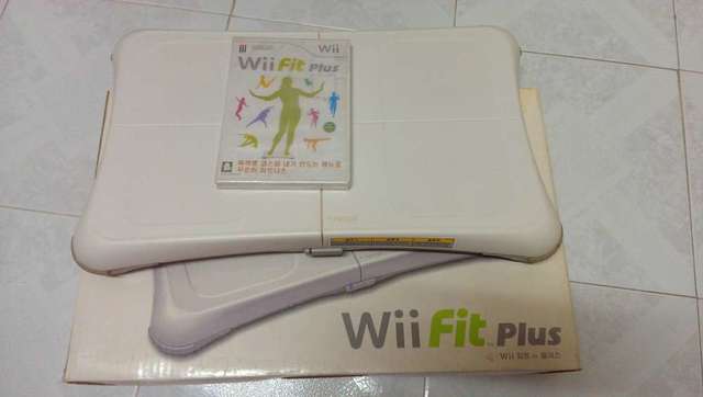Wii Fit plus 板+遊戲碟