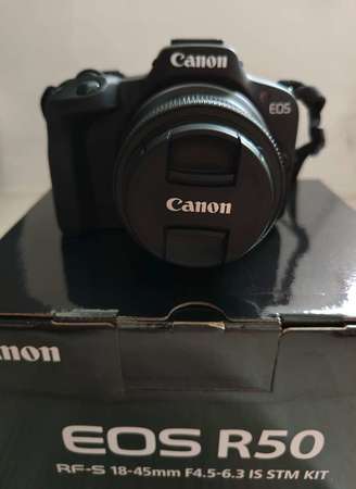 99.999%新 Canon R50 18-45 KIT SET