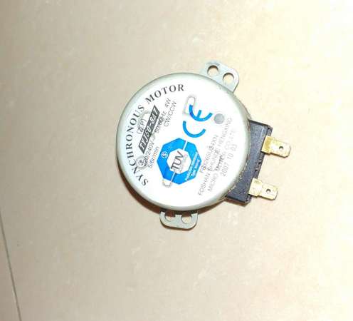 美的格蘭仕松下海爾微波爐玻璃盤託盤同步電機 AC 220V 轉盤電機