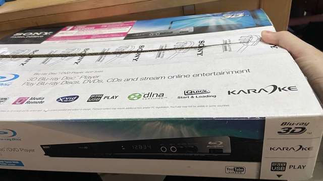 全新Sony Blu-ray 3D機 有卡拉OK 功能 BDP-S485