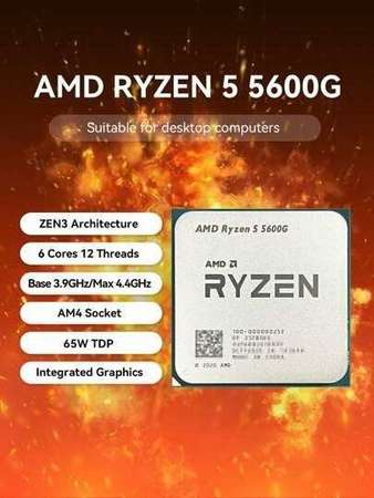AMD 5600G. GIGABYTE A520I