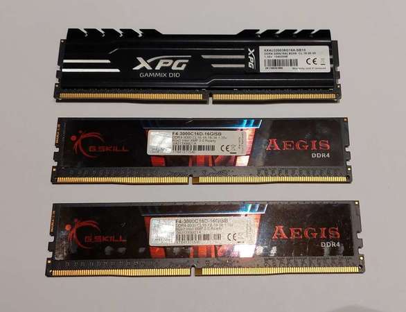 RAM DDR4 & DDR3