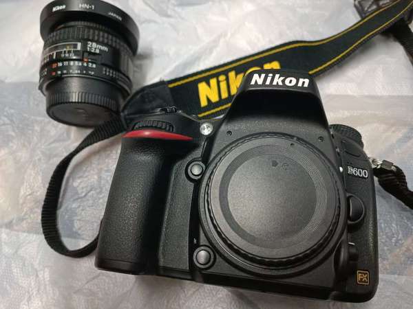 Nikon D600 連 Nikon 28mm/f2.8 廣角鏡