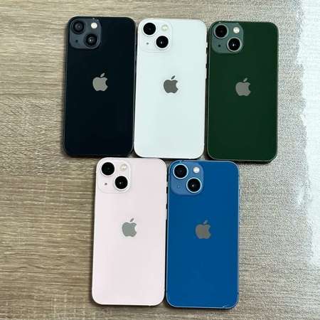#日版或美版無鎖 #99%new #iPhone 13mini 128GB/256GB Black/Pink/White/Blue/Red/Green