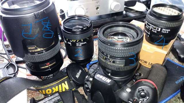 Nikon D800機身連3支原廠鏡及一支副廠TAMRON 微距鏡全套=$6900