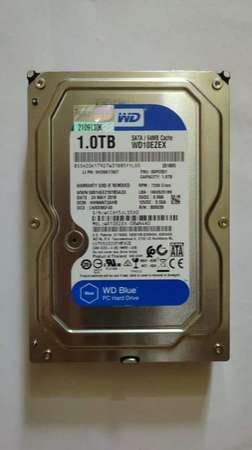 Western Digital 3.5“ 1TB 硬碟 hard disk