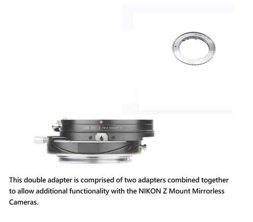 LAINA Praktica B (PB) SLR Lens To Nikon Z Mount Adaptor Tilt & Shift 移軸、平移金屬接環