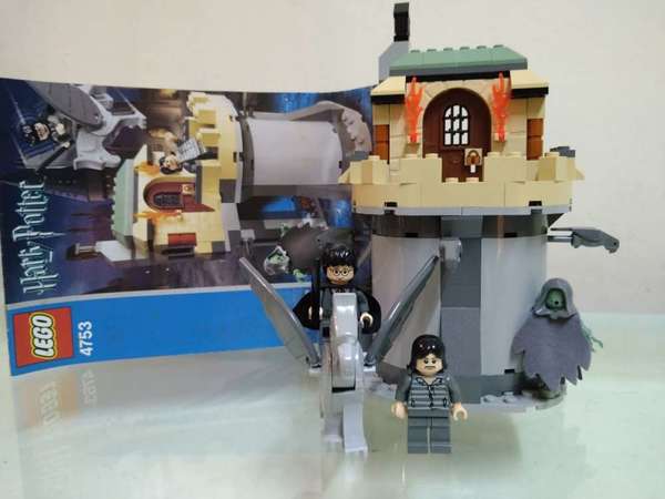 Lego 4753 Harry Potter Prisoner of Azkaban Sirius Black's Escape (已砌）