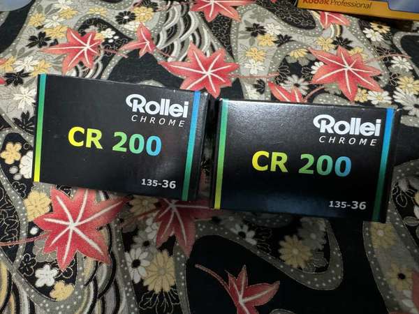 停產 Rollei Chrome CR 200 135 colours rev film