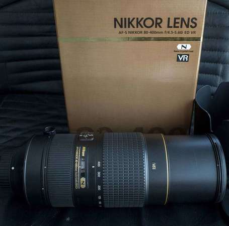 F Mount Nikon AF-S NIKKOR 80-400mm f/4.5-5.6G ED VR