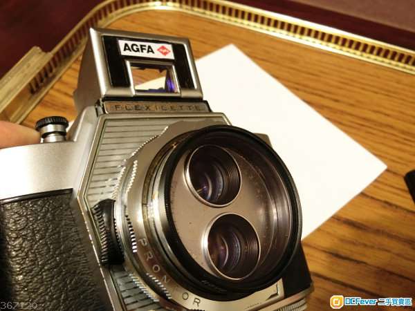 Agfa 135片幅雙鏡反光相機 極端稀有古典德國珍藏 $3800