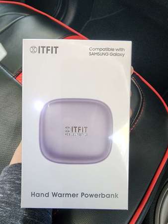 ITFIT2合1暖手蛋充電器 紫色 Z-PW16