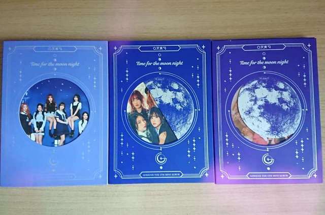 Gfriend The 6TH Mini Album Time for the moon night韓版CD共3個版本