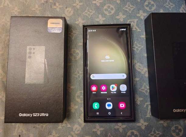 Samsung Galaxy S23 Ultra 5G雙卡 12+512GB 全套新淨