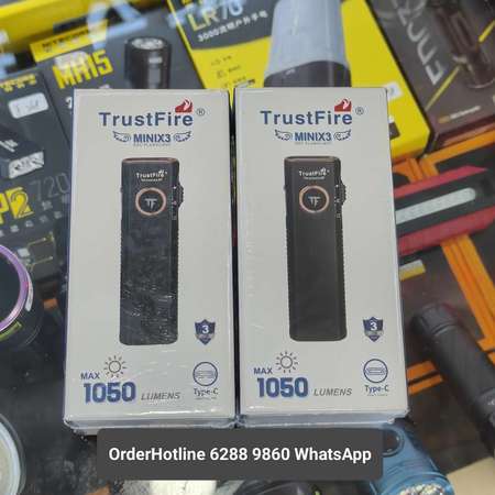 Trustfire Mini X3 綠激光/365紫外光/工作燈/手電筒.  Flashlight Laser Pointer UV. Rechargeable