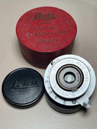Leica Elmar 35/3.5 LTM uncoated Yr.1935 CLA’d