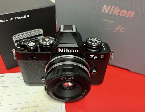Nikon zfc body (black) + TTArtisan AF 27mm f2.8