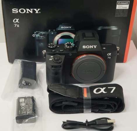 Sony A7 II Body (ILCE-7M2 A7 第2代 淨機身) - 99% New，快門次數 SC 970次，香港行貨