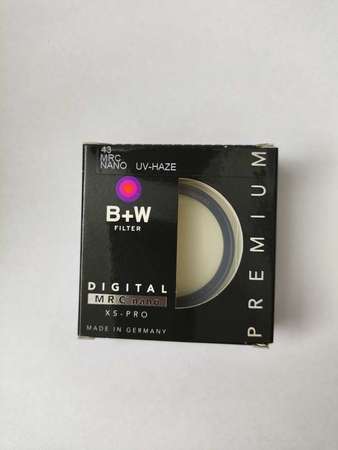 B+W XS-Pro UV MRC Nano (010M) 43mm filter