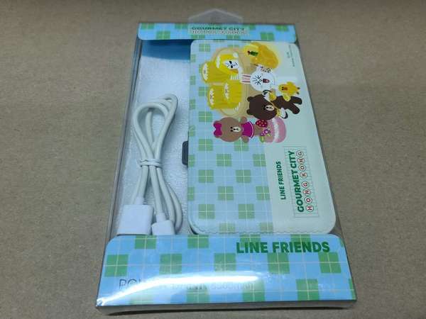 LINE FRIENDS PowerBank 8000mAh output DC5V/2.1A (Brand new100% un-open /全新冇使用)