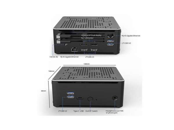 Xeon E-2276m mini pc server