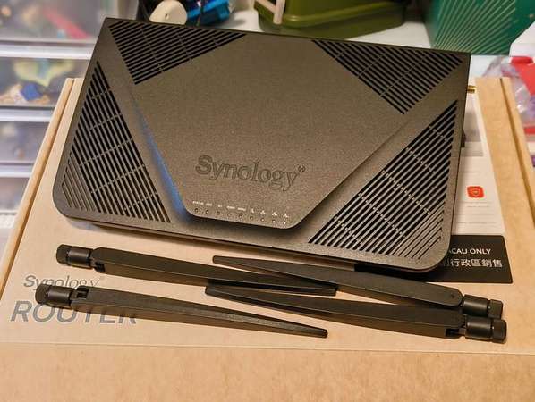 Synology 三件裝 RT2600ac MR2200ac DS214play