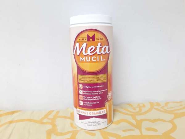 Metamucil  美達施 528克--2支橙味(原味)--調理膳食纖維--有助於維持腸道正常--減少便秘--上水火車站交收--可本港平郵寄出，或順豐到付