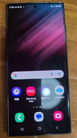 95%新 港行Samsung Galaxy S22 Ultra 5G 12+512GB 霧光黑,SM-S9080