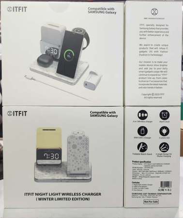 Samsung-ITFIT夜光無線充電器  Z-PW12XS