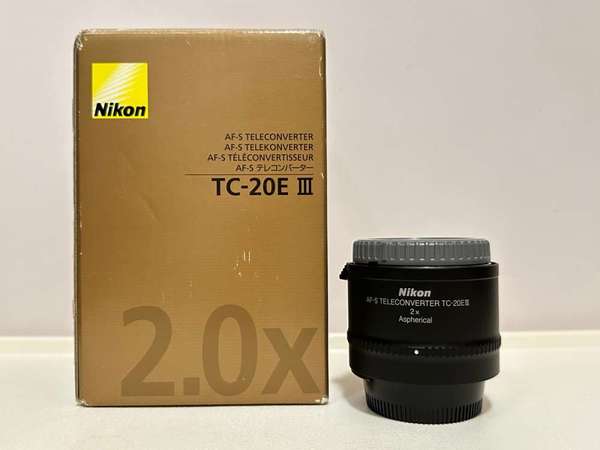 Nikon TC-20E III Teleconvertor (2.0x 增距鏡)
