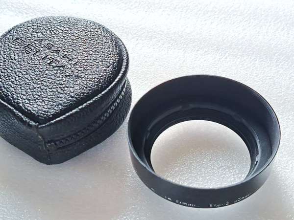 Pentax Asahi Takumar 50mm Lens Hood 圓形遮光罩 連原裝皮套