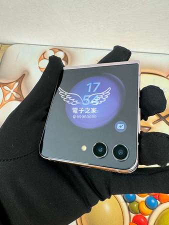 (荃灣實體店 Flip 5 )Samsung Galaxy Flip 5 8+256gb 紫😍  荃灣門市新開張😍 香港行貨 8gb ram+256gb
