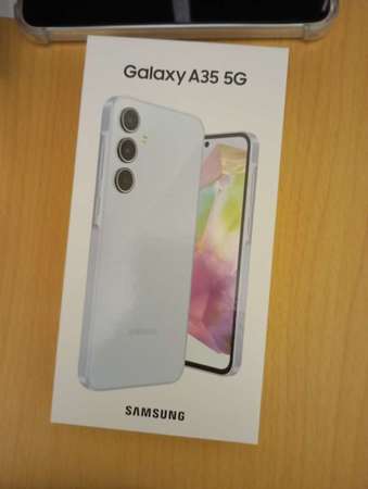 Samsung A35 256GB行貨藍色99.9%新