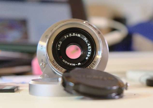 [Clean] W-NIKKOR.C 3.5cm f3.5 35mm LTM mount Leica M39 mount