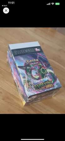 Pokemon card - Evolving Skies Prerelease Kit box (10 boxes)