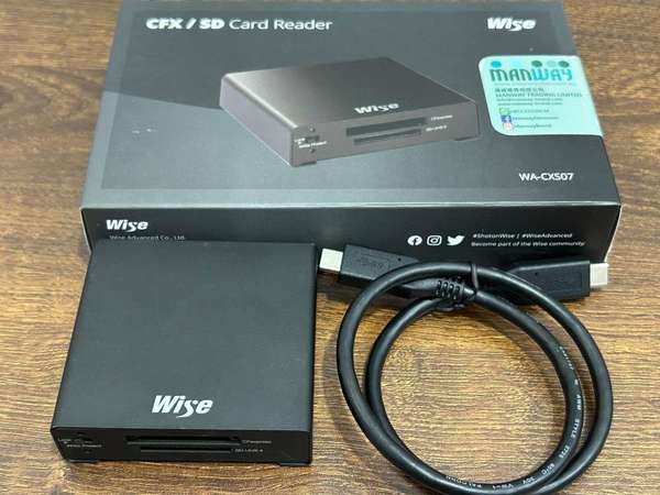 Wise Advanced CFexpress Type B / SD USB 3.2 Gen 2 USB Type-C Card Reader WA-CXS0