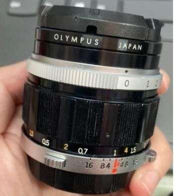 Repair Cost Checking For Olympus PEN F 35mm SLR Lens Crash 抹鏡、光圈維修、重新組裝等維修格價