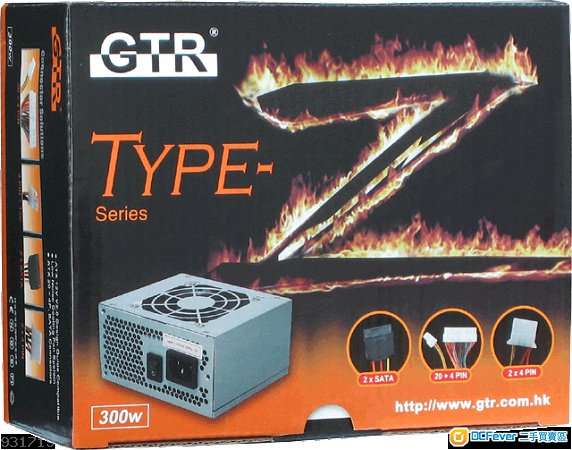 二手 GTR TZ300 300W MATX 電腦機箱火牛  有盒 85%新正常好用