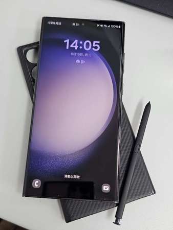 Samsung S23 ultra, 512Gb, 黑色行貨 97%新淨
