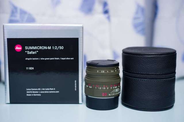 Leica Summicron-M 50mm F2 Edition Safari  11824 BN