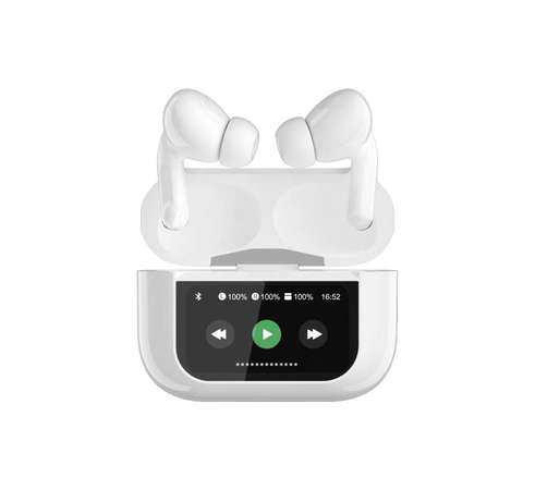ISIDO a9pro高端輕奢全綵屏觸控HIF I音效低延遲遊戲可尋找發聲硅膠材質無感佩戴防水防汗真無線藍牙耳機