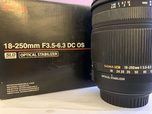 Canon 18-250mm F/3.5-6.3 DC OS for Canon EF