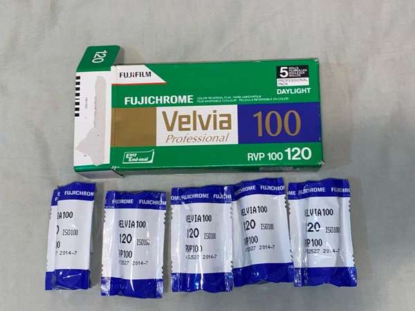 Fujifilm RVP 120 Velvia 100 過期