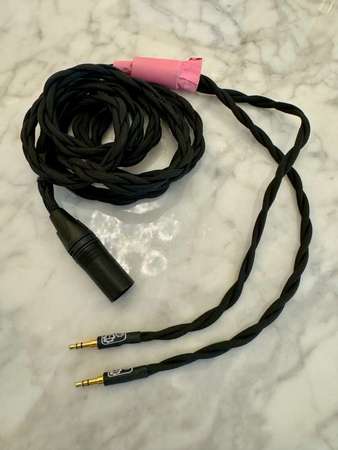 Forza Noir HPC Mk2 Premium Headphone cable (HE1000, Arya, Ananda, Hifiman, Focal