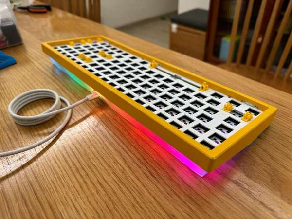 Heavy Shell Kira 96 Custom Keyboard Kit 客製鍵盤 套件 鋁上蓋 RGB 底燈