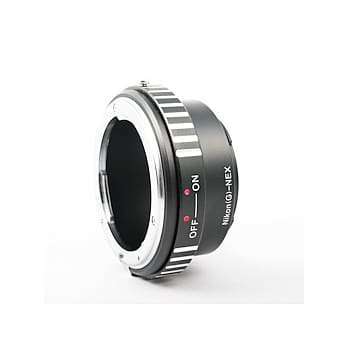 Nikon G / AIG / DX / F / AIS / D Lens To Sony E Mount Adaptor (金屬接環，可校光圈)